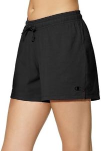 Champion Women's Jersey Short, Black, XX-Large