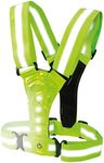 iN Running Vest | High Visibility Reflective Vest | LED Reflective | Reflective Safety Harness for Night Outdoor Activities, Running, Biking, Dog Walking