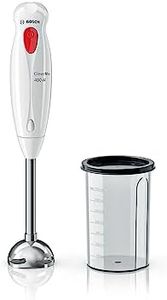 Bosch 400 Watts Steel Leg Hand Blender With Beaker (White) Ms1Wr1111I