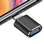 Lightning to USB Camera Adapter, iPhone OTG Adapter,USB 3.0 OTG Cable for iPhone/iPad to Connect Card Reader, USB Flash Drive, U Disk, Keyboard, Mouse, Hubs, MIDI,Plug & Play