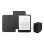 Kindle Paperwhite (2024 Release) 16 GB without ads, black Amazon Clear Back Cover and an Amazon Powerfast 9W Power Adapter