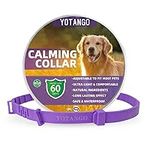 Calming Collar for Dogs, Anxiety Relief Calming Dog Collar, Adjustable Waterproof Safe Pheromone Calm Collars for Dog with 60 Days, Anti Stress Dog Collars for Puppies Medium Large Dogs Purple