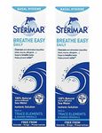 STERIMAR Breathe Easy Daily - 100% Natural Sea Water based Nasal Spray For Fever- 100ml-PACK OF 2