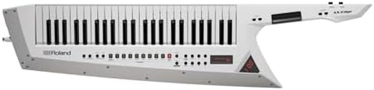 Roland AX-Edge 49-Key Keytar, With Velocity And Channel After Touch, White (AX-EDGE-W)