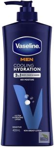 Vaseline Men's Cooling Hydration 3 in 1 Body, Face and Hands Lotion 400 ml