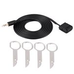 AUX Cable, Car Audio Aux Auxiliary Cable Adapter for 6000CD Mondeo Fiesta with CD Removal Tool Keys