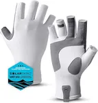 Tough Outdoors Fishing Gloves - Men & Women's UV Protection - Fingerless Gloves