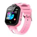 ONE4TECH GPS Watch for Kids | Calling Smartwatch | Smart Watch for Kids| Voice Calling |Touch Screen, SOS, Camera| Kids Smart Watch for Boys & Girls | Long Battery Life | Water Resistance (Pink)