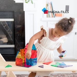 MAGNA-TILES Classic Magnetic Building Set, 32-Piece