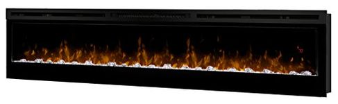 Dimplex Prism 74 inch Wall Mount Electric Fireplace - Black, BLF7451