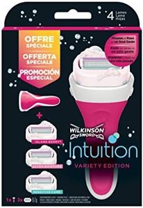 Wilkinson Sword - Intuition - Variety Pack - Rasoir pour Femme et 3 recharges