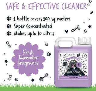 BUGALUGS Artificial Grass Cleaner 1L – Pet Safe Lavender Odour Eliminator
