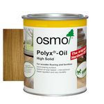 Osmo Polyx®-Oil - Hard Wax Oil 3065, Clear Semi-Matt, 750ml - Durable Wood Oil for Floors & Furniture, Water-Resistant, Wood Treatment & Wood Finish