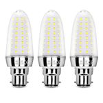 SAUGLAE 15W LED Light Bulbs, 120W Incandescent Bulbs Equivalent, 6000K Daylight White, 1700Lm, B22d Bayonet Cap Led Lights, Pack of 3