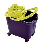 Mery 0336.09 Mop Bucket with Wheels 14 Litre Capacity assortment: random colors (red, blue and purple)