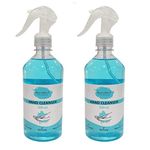 Beautisoul Lemon Hand Cleanser Trigger (Sanitizer Spray) | Contains 72% Alcohol | Hand Sanitizer Liquid Combo Offer (500ml + 500ml) (Pack of 2)