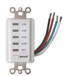 Woods 59014 12-Hour Decora Style 12-8-4-2 Hour Preset Wall Switch Timer (White)