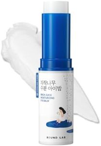 ROUND LAB Birch Juice Icy Cooling Eye Stick – Depuffing Glow Booster Balm for Puffy Eyes, Dark Circles, Fine Lines | On-the-Go Moisturizer | Korean Skincare | 0.35 oz