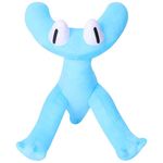 FASTEXX Rainbow Friends Plush Cyan Chapter 2 Characters Purple and Yellow Rainbow Plush Series Looky Plushies Toys, plushies Soft Toys Figure Toy for Kids (CYAN)