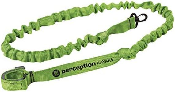 Perception - Paddle & Rod Leash for Kayaks, Green, One Size