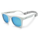 Jan & Jul Kids Polarized Sunglasses for Boys Girls with UV Protection (M: 2-6 Years, White Aurora)