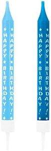 Amscan – 551518 – 10 candele compleanno ragazzo blu