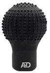 A2D? Manual Transmission Gears Pattern Stretchable Rubber Car Gear Shift Knob/Lever Cover for Extra Grip and Protection Round Black for Maruti Suzuki WagonR Type 3