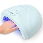 SUNUV UV Nail Light, Gel UV LED Nail Lamp for Nail Polish 48W UV Dryer with 3 Timers SUNone Blue