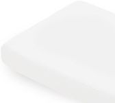 Soft Organic Cotton Changing Pad Cover - White by TempSale