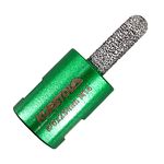 KURSTOL Diamond Mortar Raking Bit - 8mm x 25mm with M14 Thread for Brickwork Joint Mortar Removal Masonry,Stone,Concrete Angle Grinder Bit