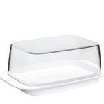 Butter Dish - White