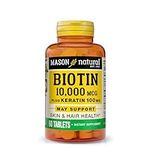 MASON NATURAL Biotin 10000 mcg Plus