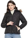 Vero Amore Women Winterwear Jacket-WJ-2383-BLACK_3XL