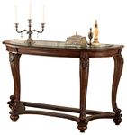 Ashley Furniture Signature Design - Norcastle End Table - Traditional Vintage Style - Round - Dark Brown