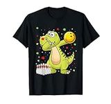 Dabbing Dinosaur Bowling Shirts Fun