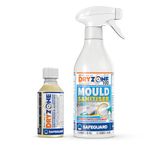 Dryzone Mould Treatment including Dryzone 100 Mould Spray & Dryzone Anti-Mould Paint Additive - Remove and Prevent Mould Infestation