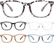 BLS 5 Pack Reading Glasses Blue Lig