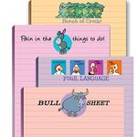 Funny Adult Note Pad Assorted Pack - 4 Pads