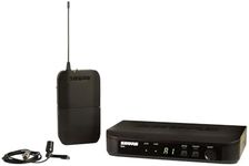 Shure BLX14/CVL UHF Wireless Microphone System - Perfect for Interviews, Presentations, Theater - 14-Hour Battery Life, 300 ft Range | Includes CVL Lavalier Mic, Single Channel Receiver | H9 Band