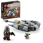 LEGO Star Wars The Mandalorian’s N-1 Starfighter Microfighter 75363 Building Toy Set for Kids Aged 6 and Up with Mando and Grogu 'Baby Yoda' Minifigures, Fun Gift Idea for Action Play