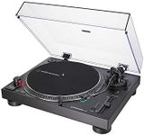 Audio-Technica LP120XUSBBK Manual Direct-Drive Turntable (Analogue & USB) Black