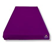 Gym Mats 12cm Extra Thick, Multi-purpose shock absorbent Waterproof Crash mats 4 Sizes and 5 Colours Available (LARGE, PURPLE)