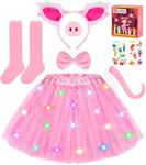 Teuevayl Pig Costume for Girls, Kid