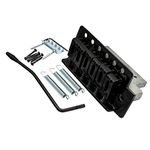 Musiclily Strat Style Guitar Tremolo Bridge,Black