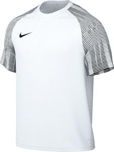 NIKE Mens Jersey M Nk DF Academy JSY SS, White/Black/Black, DH8031-104, M