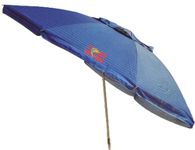 Sepras Tommy Bahama 8 ft Beach Umbrella with wind vent and sand anchor- Rich blue