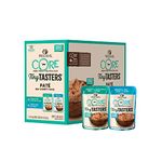 Wellness CORE Tiny Tasters Wet Food, Complete & Balanced Natural Pet Food, Made with Real Meat, 1.75-Ounce Pouch, 12 Pack (Adult Cat, Sea Variety Pack)