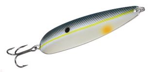 Strike King Lures SSPN4-590 Sexy Spoon Hard Bait Lure, 4" Body Length, 3/4 oz, Sexy Shad, per 1