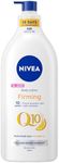 NIVEA Q10 Firming Body Lotion + Vitamin C (625ml), with Collagen Booster Complex, 48H Moisturiser