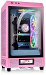 Thermaltake The Tower 200 Tempered Glass Mini Tower Case Bubble Pink Edition, CA-1X9-00SAWN-00